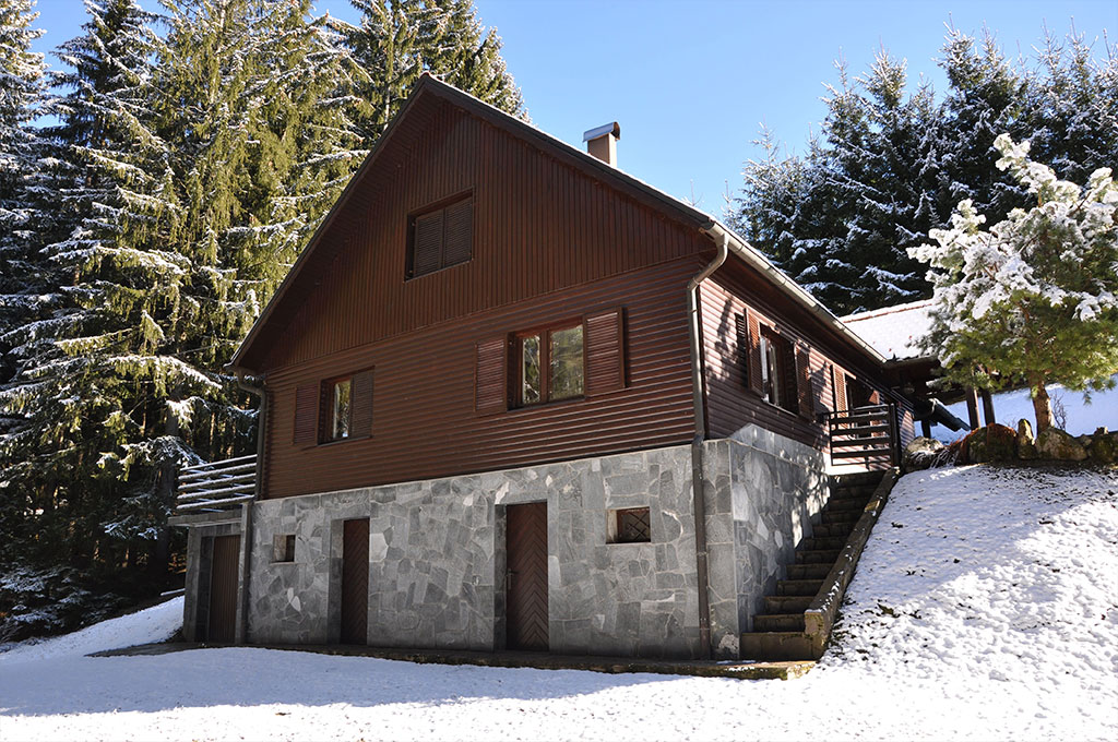 Rogla Lodge - Gable elevation